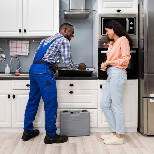 what kind of warranty do you offer on your cooktop repair services in Yoakum Texas
